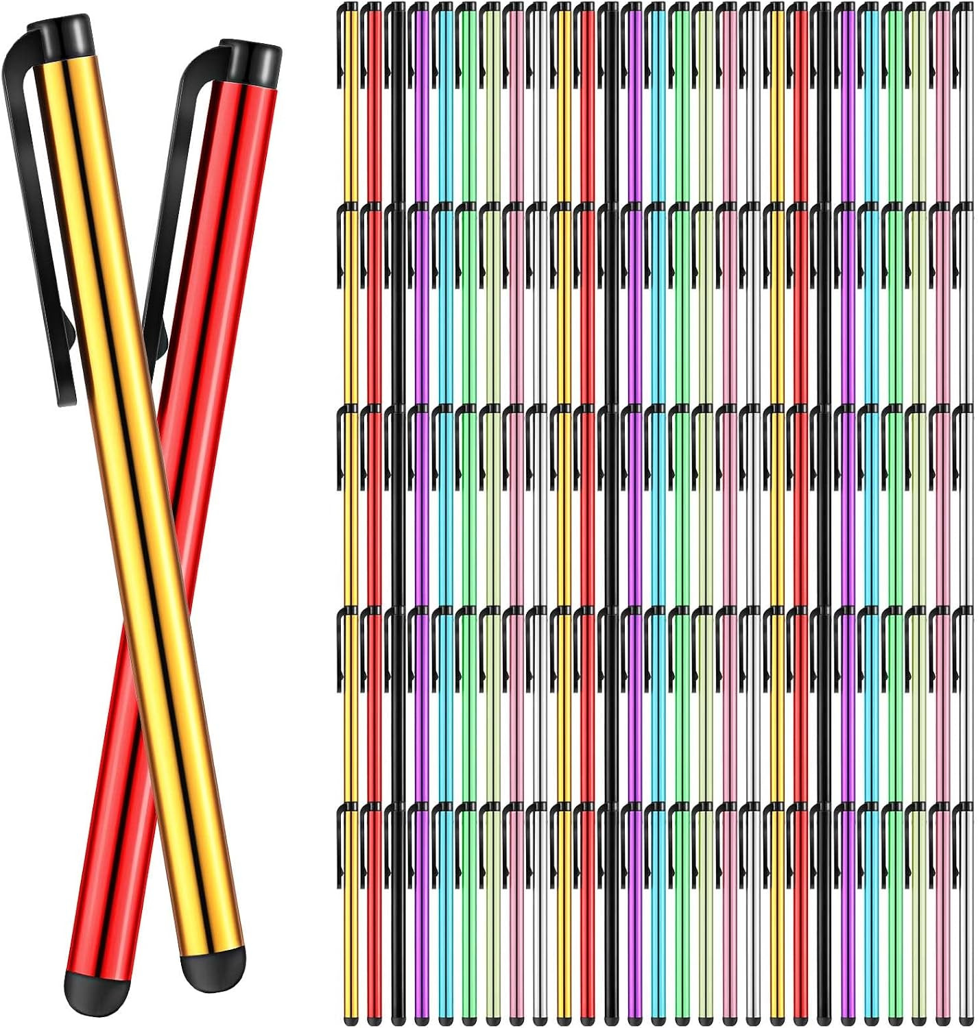 Konohan 200 Pack Touch Screen Stylus Pens, Metal Fine Point Universal