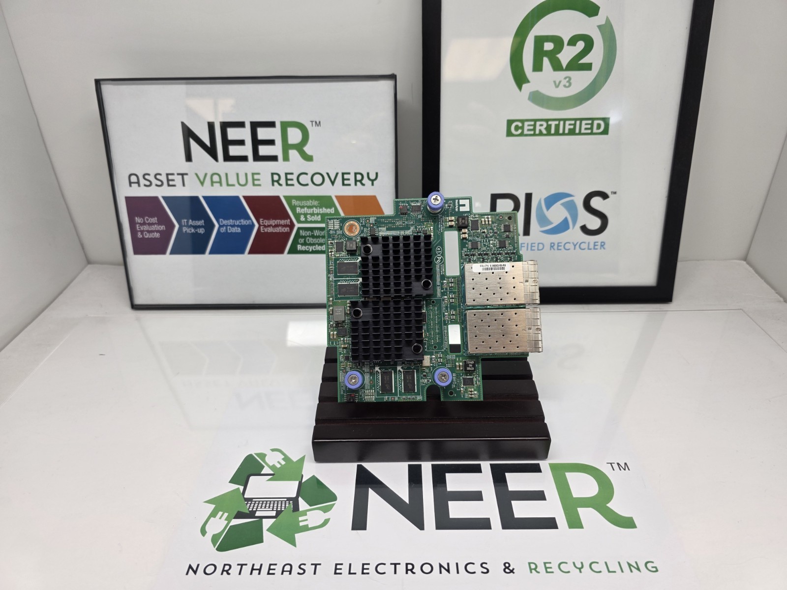 NetApp Quad-Port 16GbE FC Mezzanine Adapter for E2600 E2700 110-00408 Tested