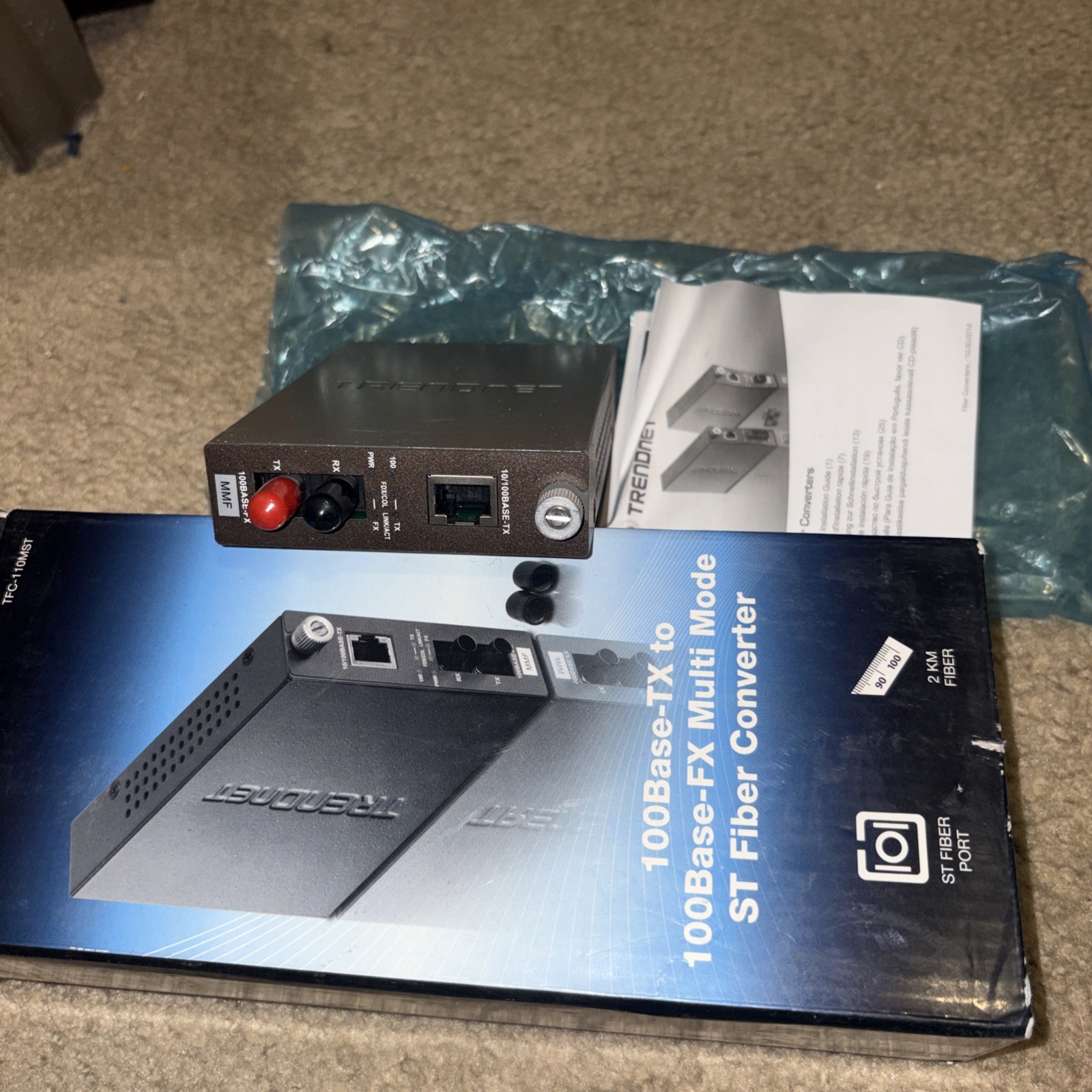 TRENDnet TFC-110 MST - media converter TFC-110MST