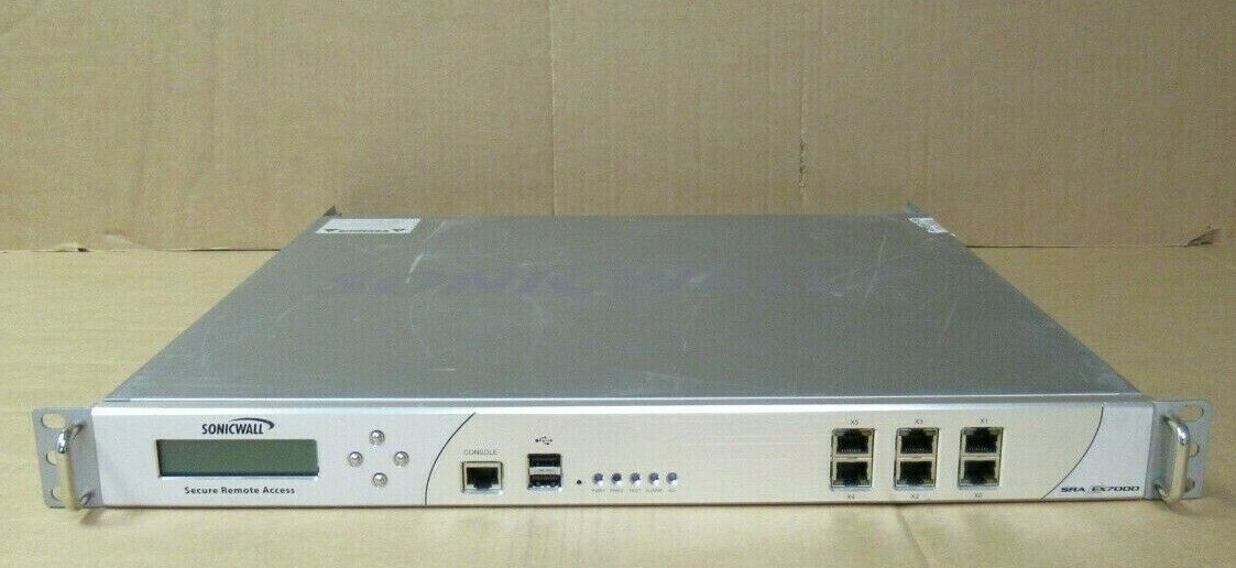 SonicWall Remote Access SRA EX7000 E-Class VPN Secure Remote Access 80GB HDD 