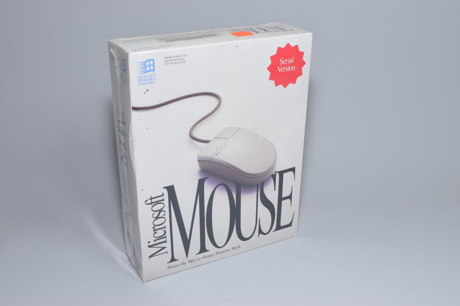 SEALED Microsoft Mouse Serial Version 1992 MS-DOS Windows NOS Japan Vintage