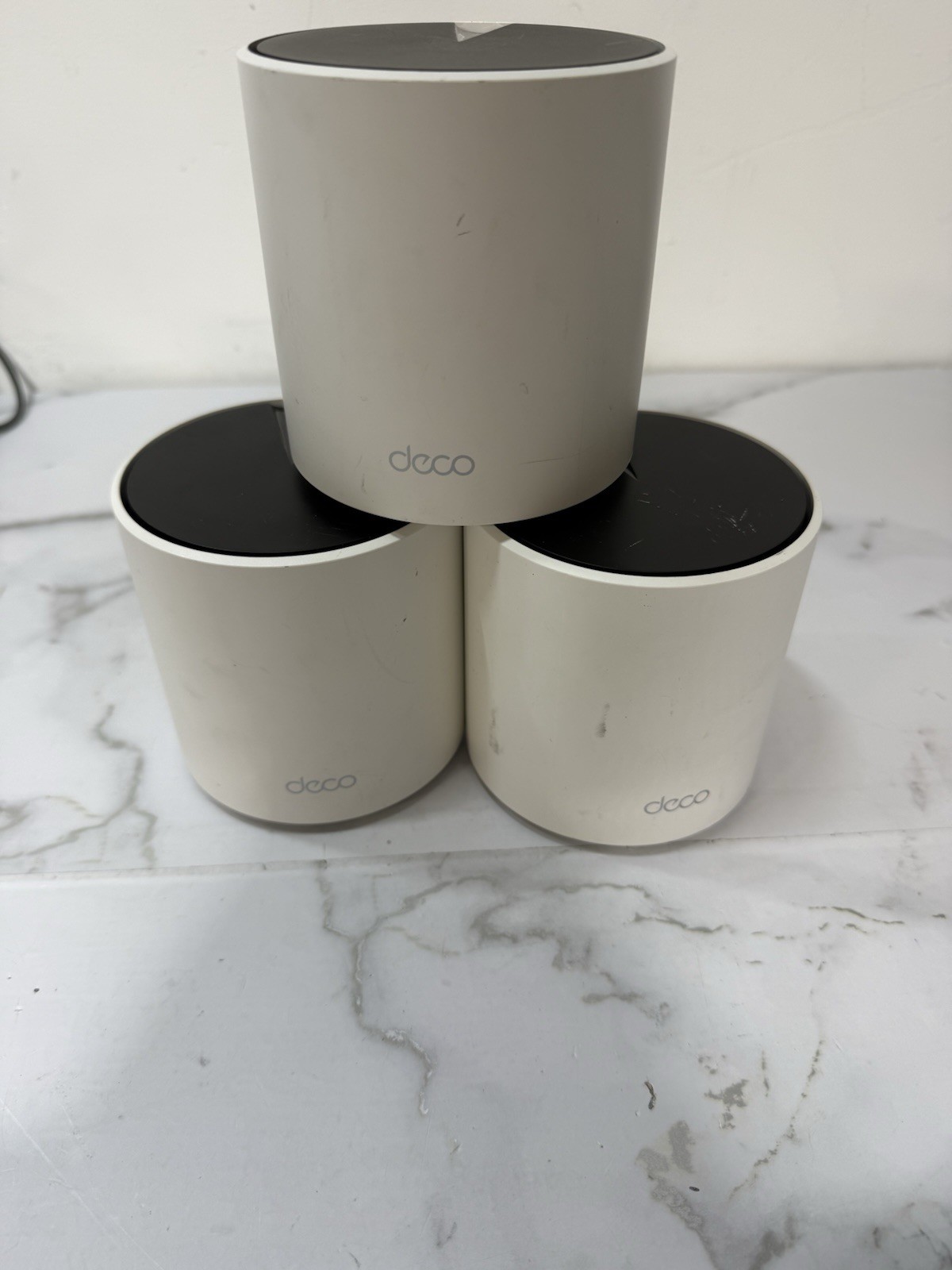3x TP-Link Deco X25 AX1800 Mesh WiFi 6 Router Units Only