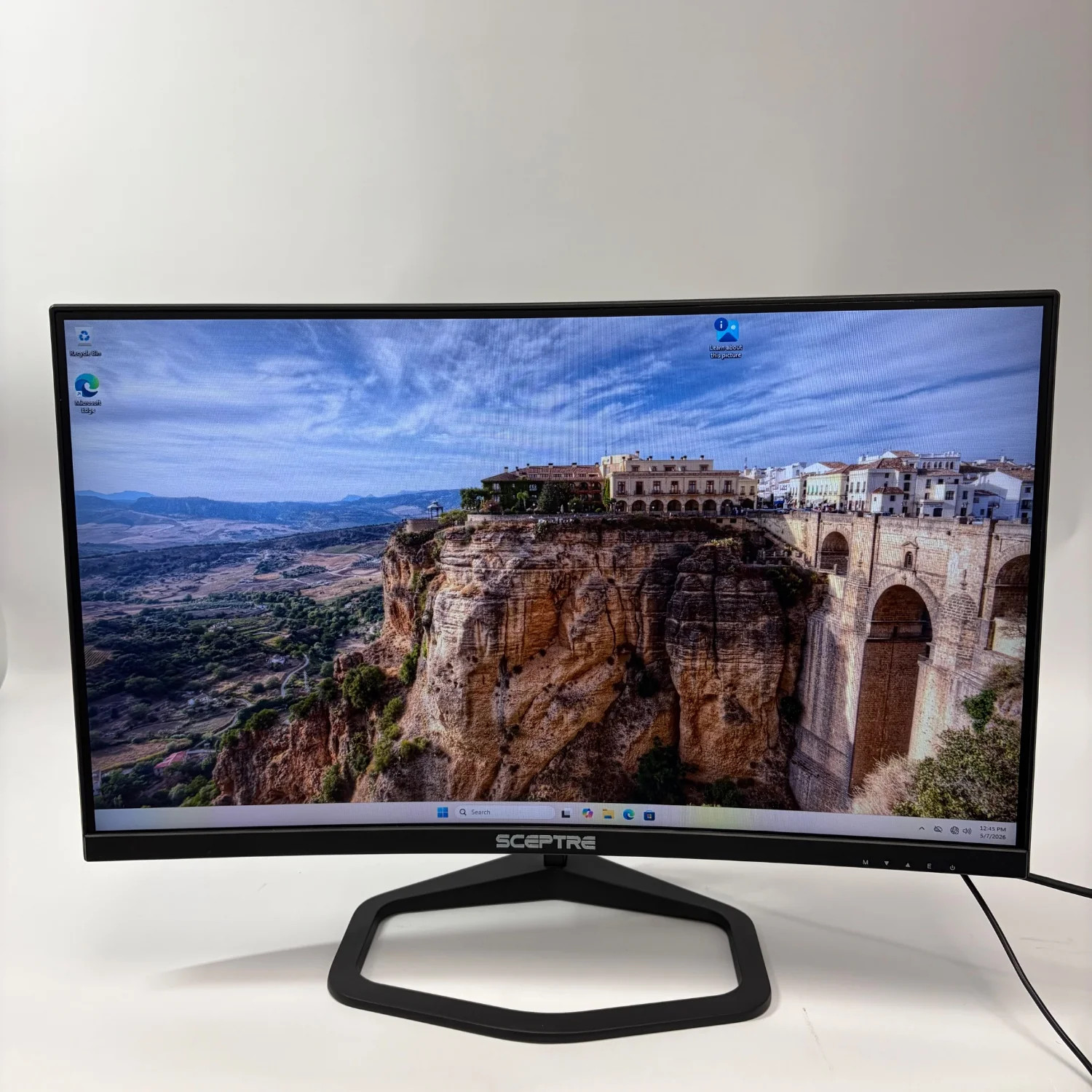 SPECTRE 24.5" C255B FHD LCD VA Curved Gaming Monitor