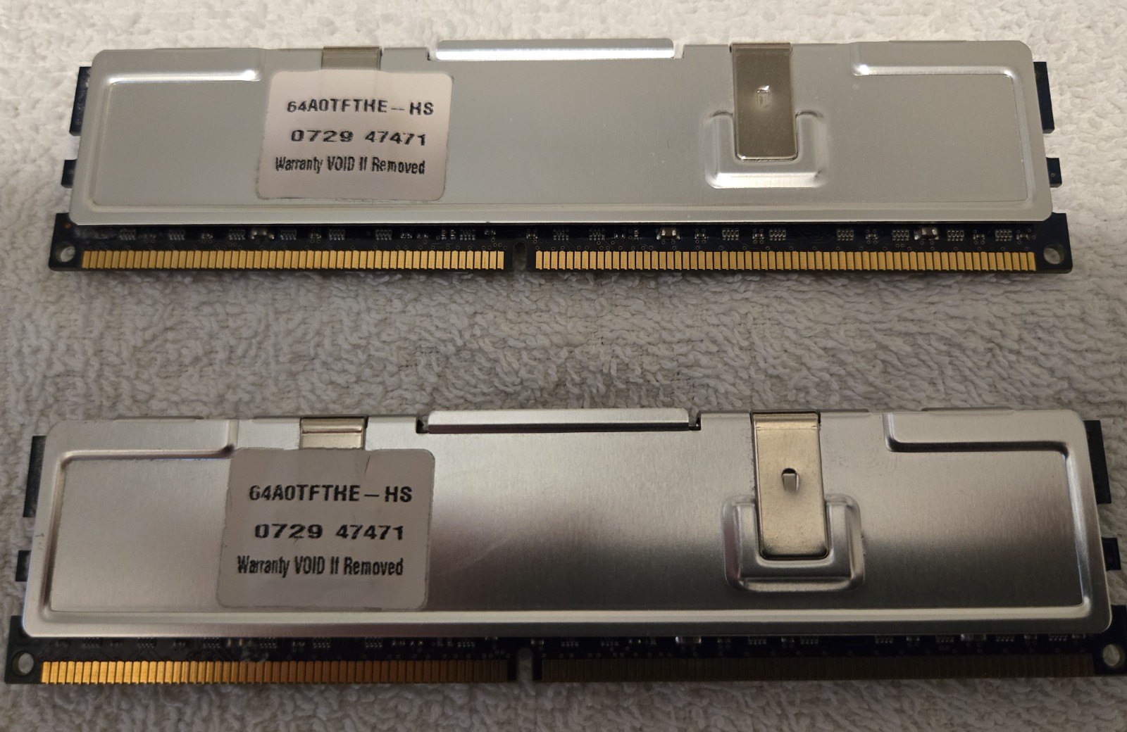 PNY 2GB 2x1GB PC2-5300  64A0TFTHE-HS DDR2-667 PERFORMANCE RAM MEMORY KIT