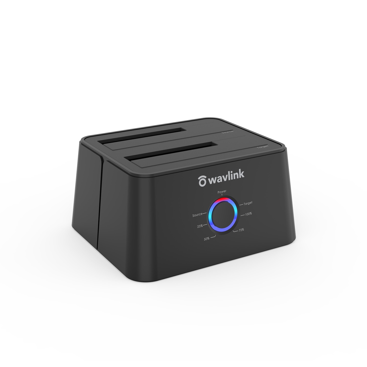 2-Bay Hard Drive Enclosure M.2 SSD Duplicator with Offline-Clone up to 2x 16TB