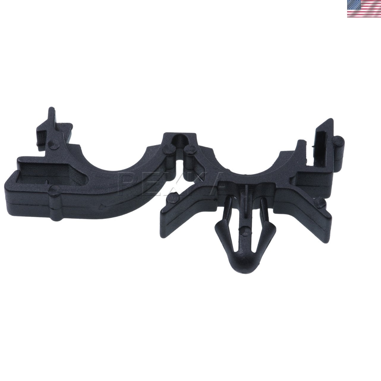 Wire Loom Routing Clips 1/2Inch OD 11/32Inch ID Nylon Pack of 30