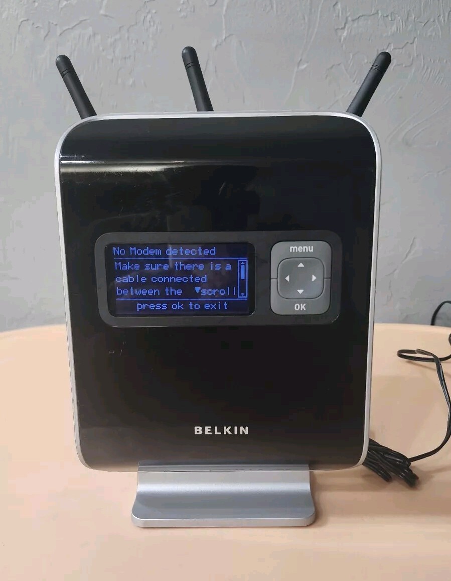 Belkin N1 Vision F5D8632-4A ADSL Modem Wireless Router