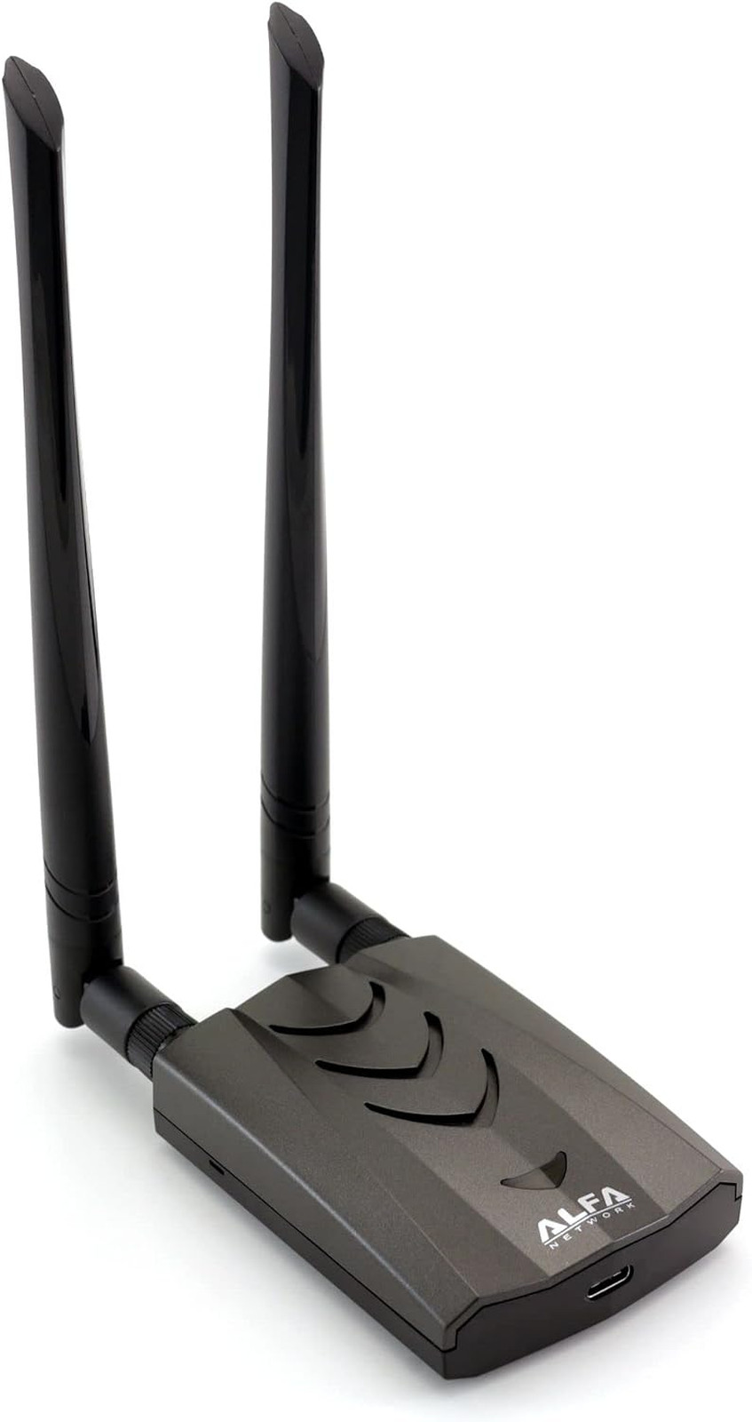 Wireless USB Adapter Dual Band AC1200 USB 3.0 Type C Wi-Fi Dongle with 2x 5dBi