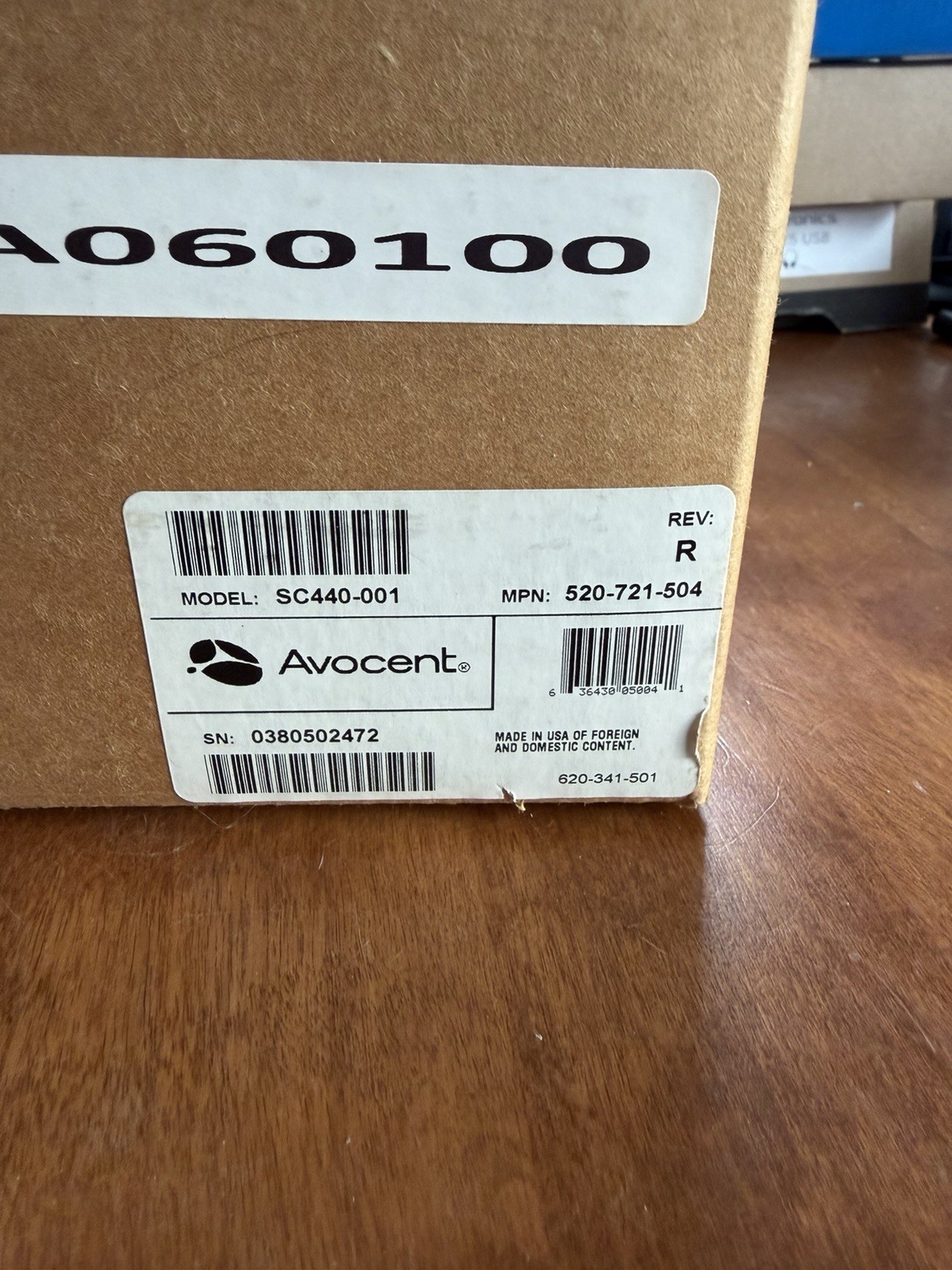 Avocent KVM Model SC440-001