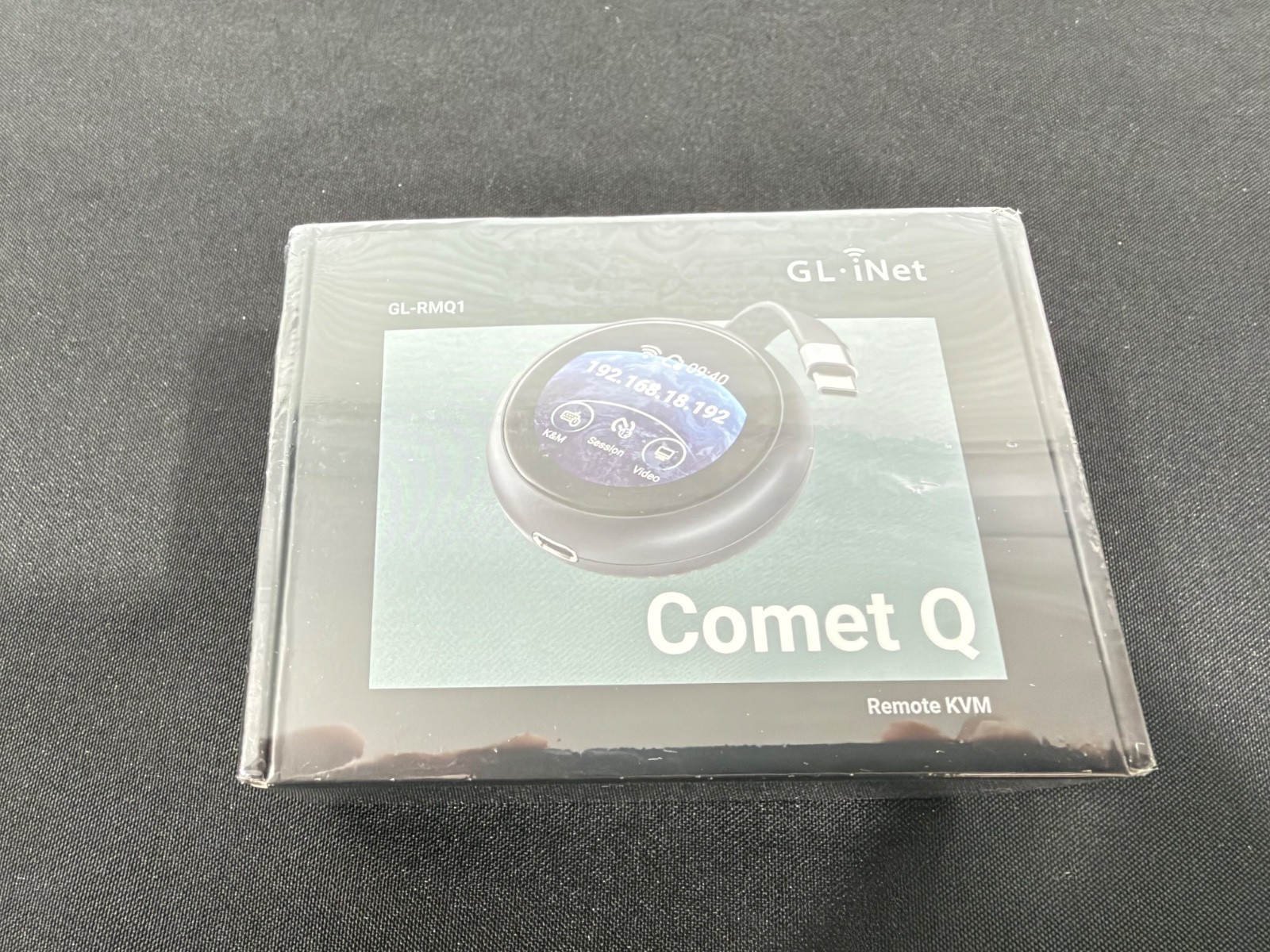 GL.iNet Comet Q GL-RMQ1 Remote KVM over IP USB-C Touchscreen KVM Switch