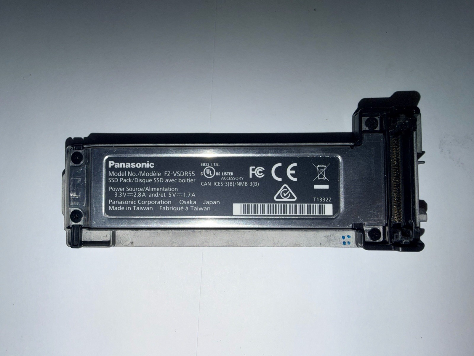 Panasonic TOUGHBOOK FZ-55 512GB SSD Pack Removable Drive Carrier OEM Genuine