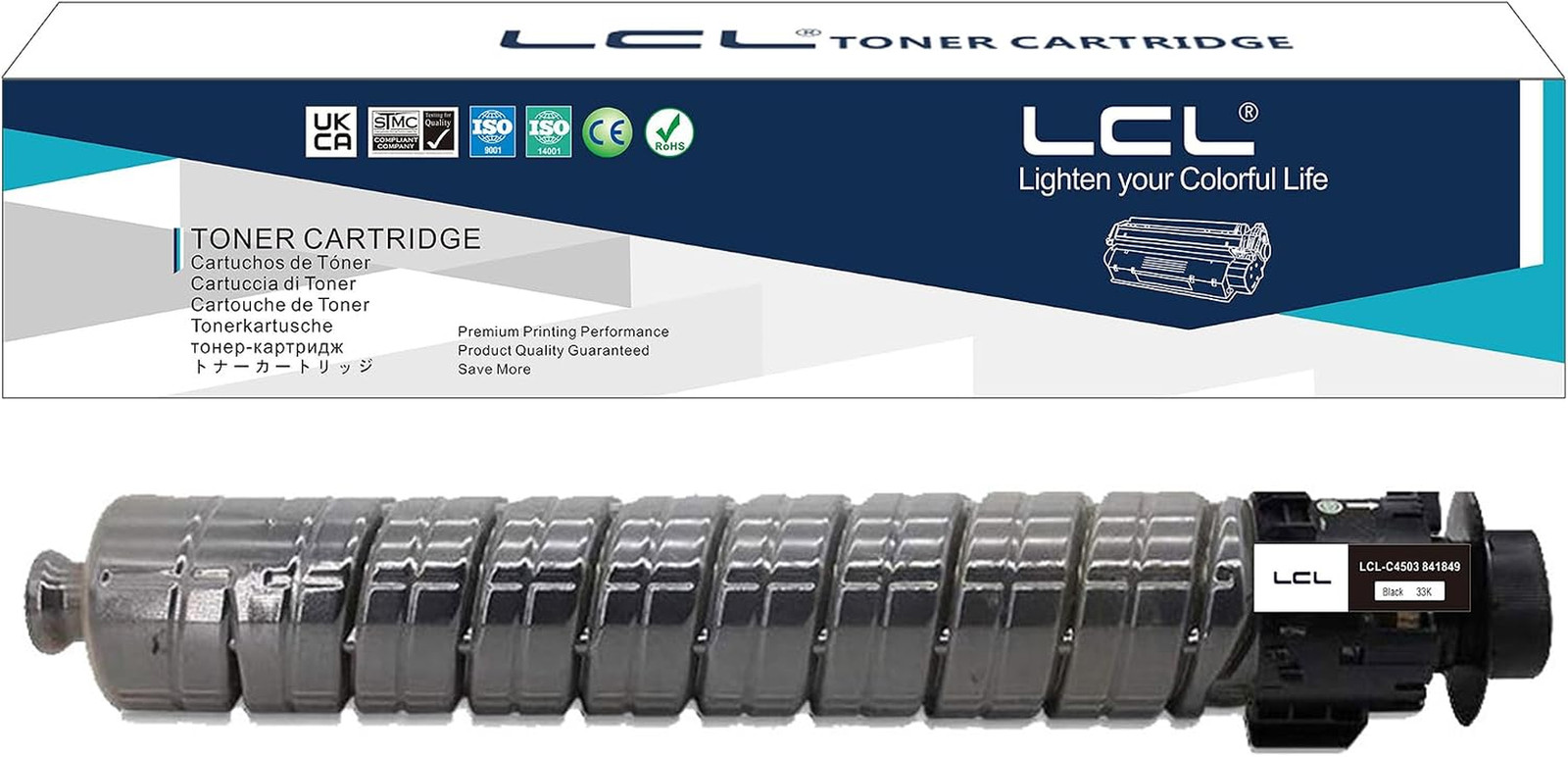 LCL Compatible Black Toner Cartridge for Ricoh MP C4503 C4504 C5503 C6003