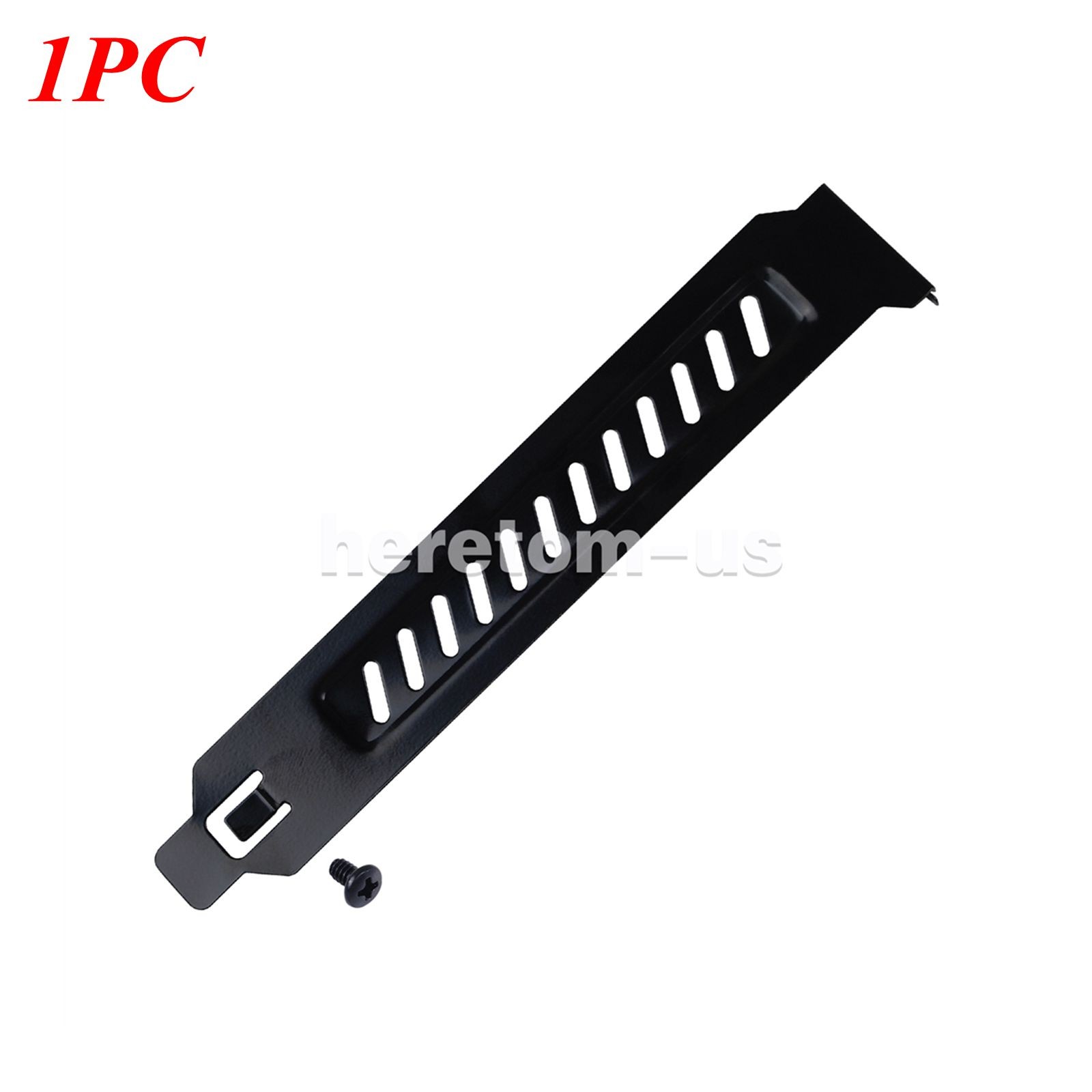Lot 1-200PCS PCI Slot Cover Dust Filter Ventilation Deflector with Slant Holes