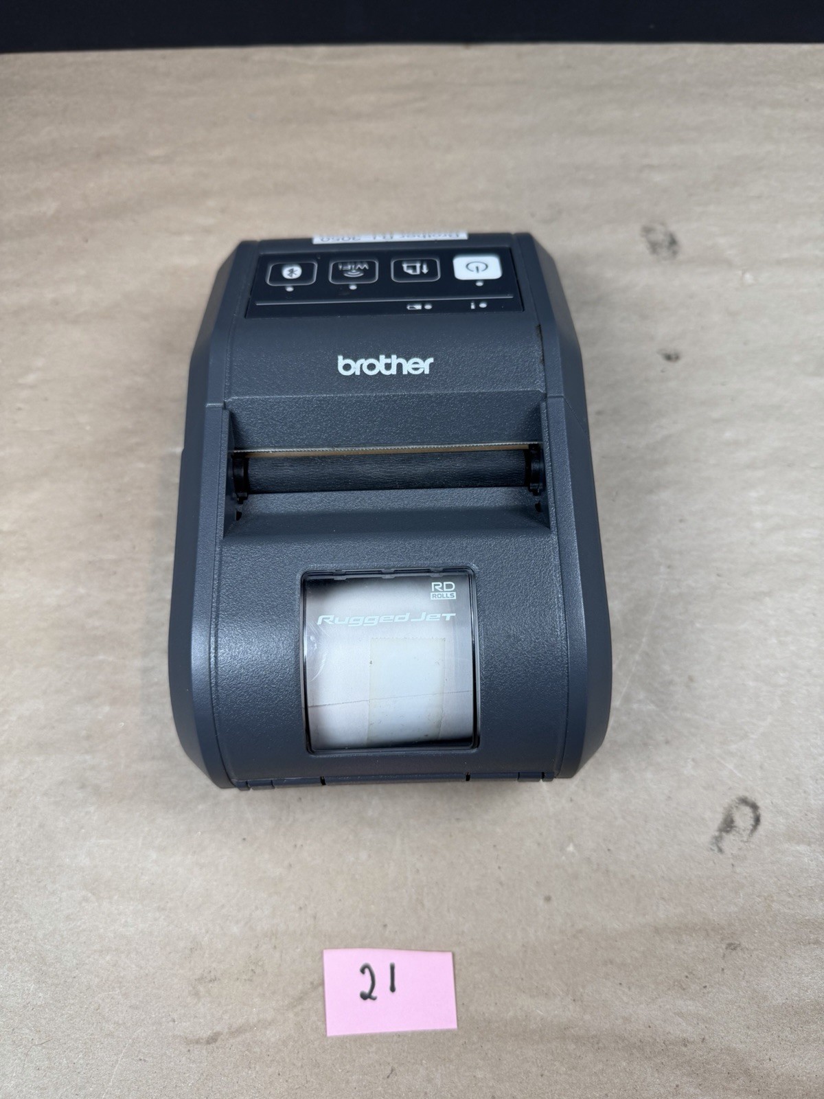 Brother Rugged Jet RJ-3050 UNTESTED Ships Fast