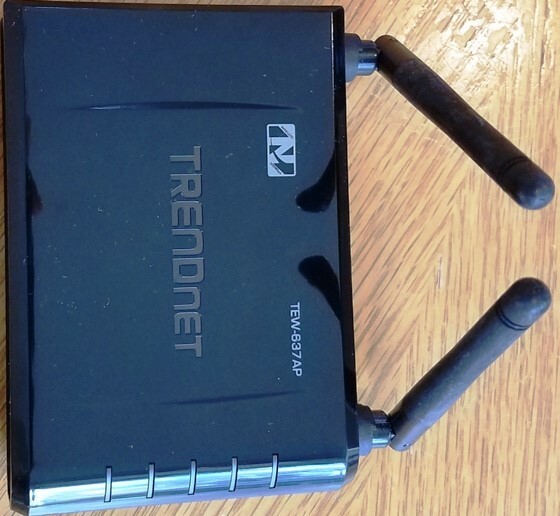 Slightly Used TRENDnet 300 Mbps Wireless Easy-N-Upgrader (TEW-637AP) 