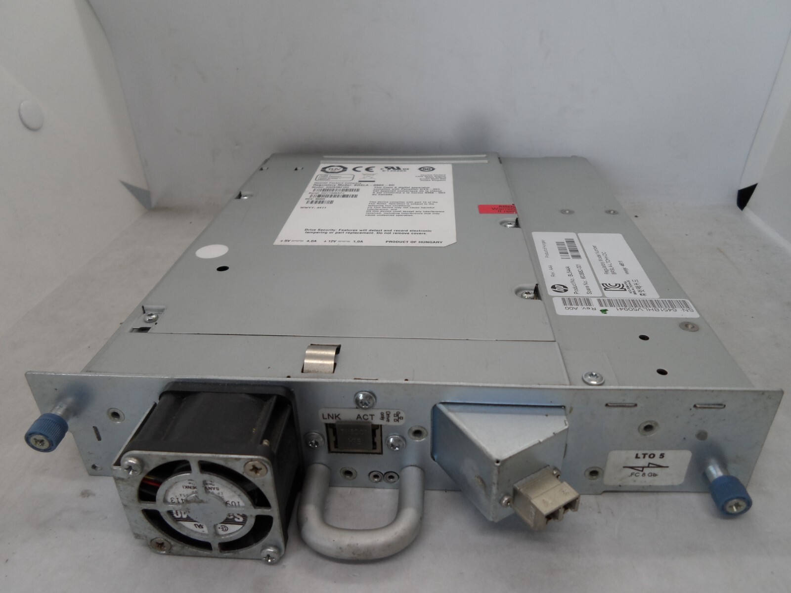 HP HPE LTO5 Ultrium3000 FC MSL BL544B 695110-001 BL544A 603882-001 AQ293A#104