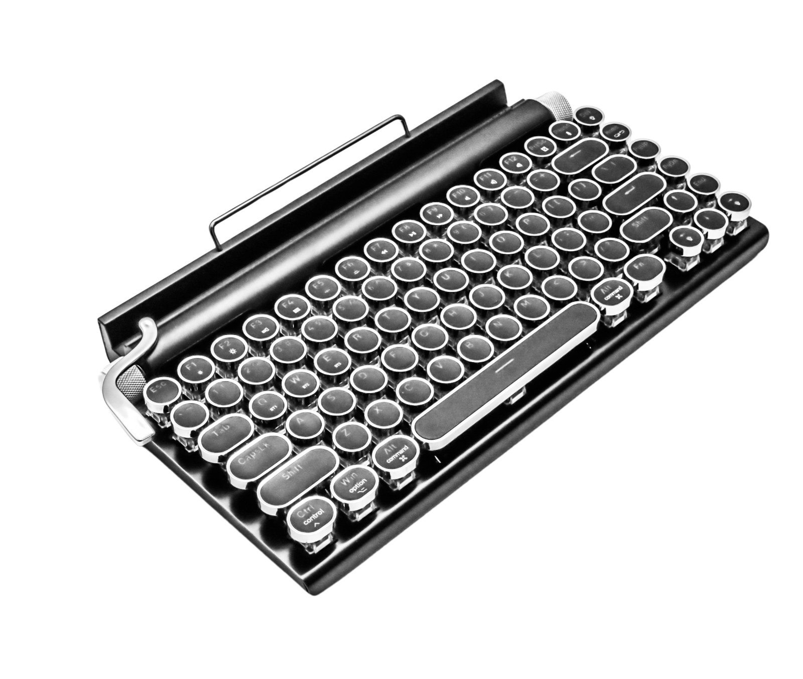 Taiahiro ML-981 Mechanical Keyboard–Hotswappable Bluetooth+Wired Compact Black
