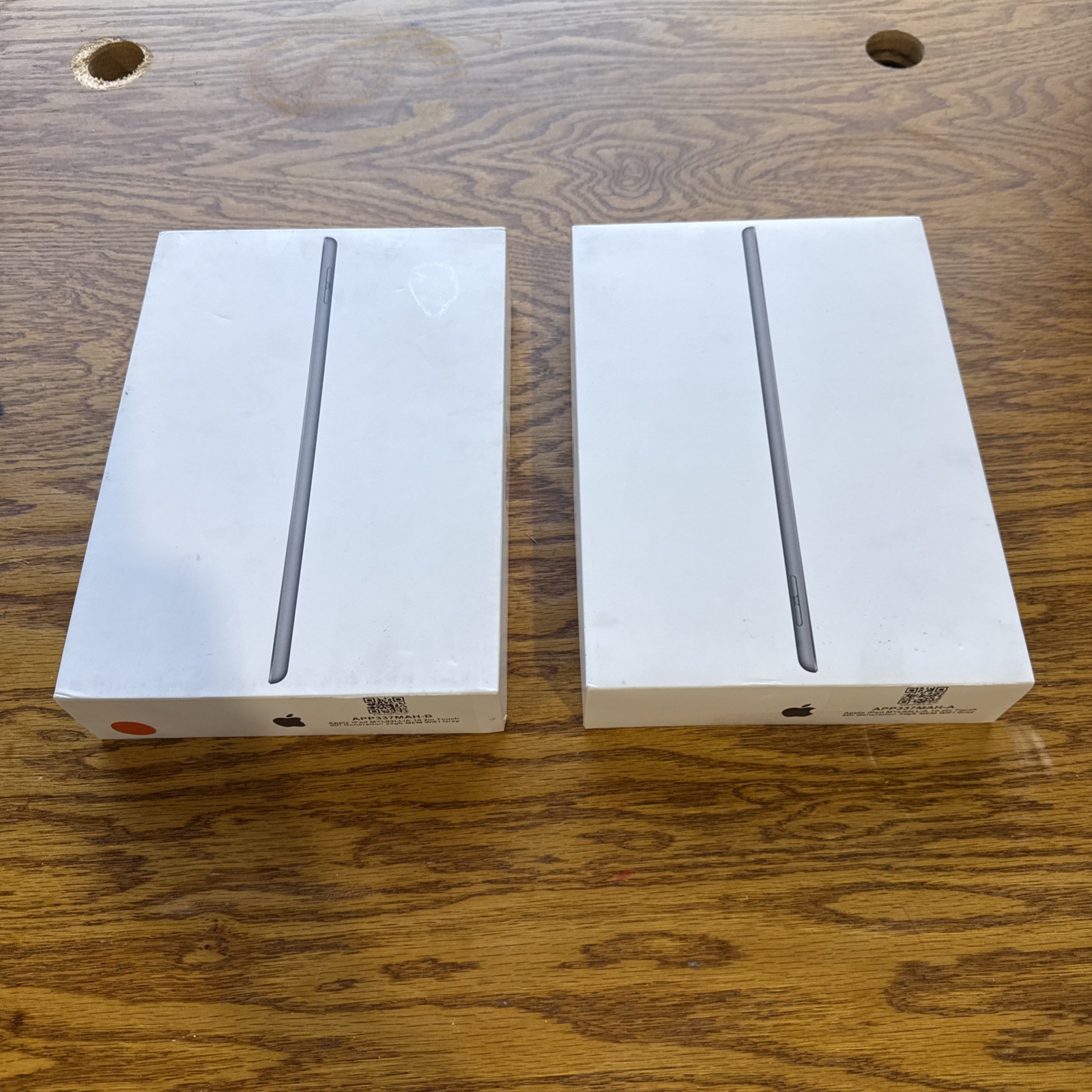 TWO (2) Apple IPad 8th Generation Empty Boxes Only No IPad Included Box