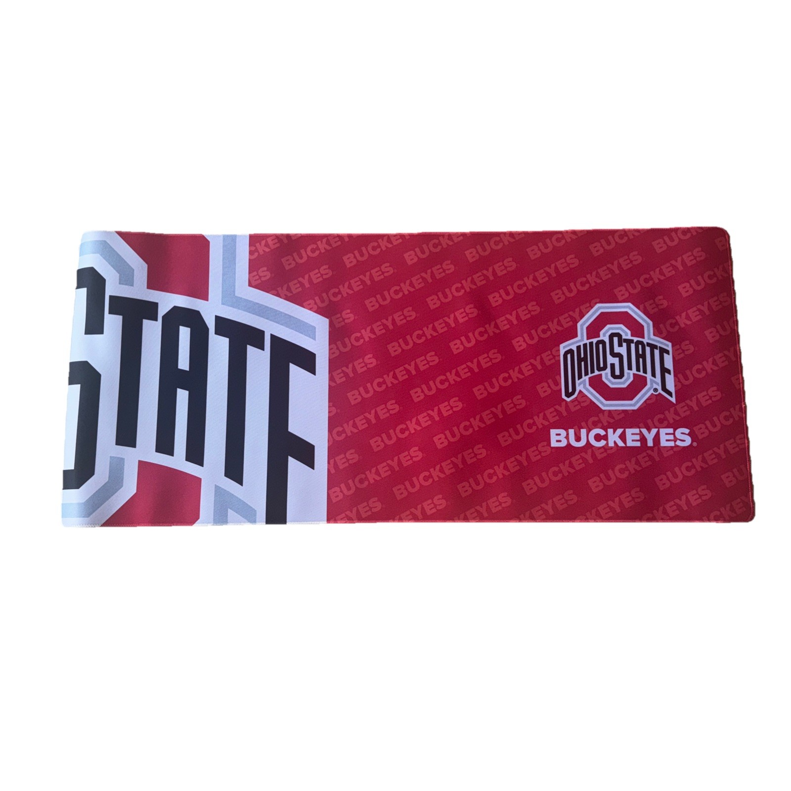 Ohio State Buckeyes Large 31x12 Mouse Computer Gaming Pad