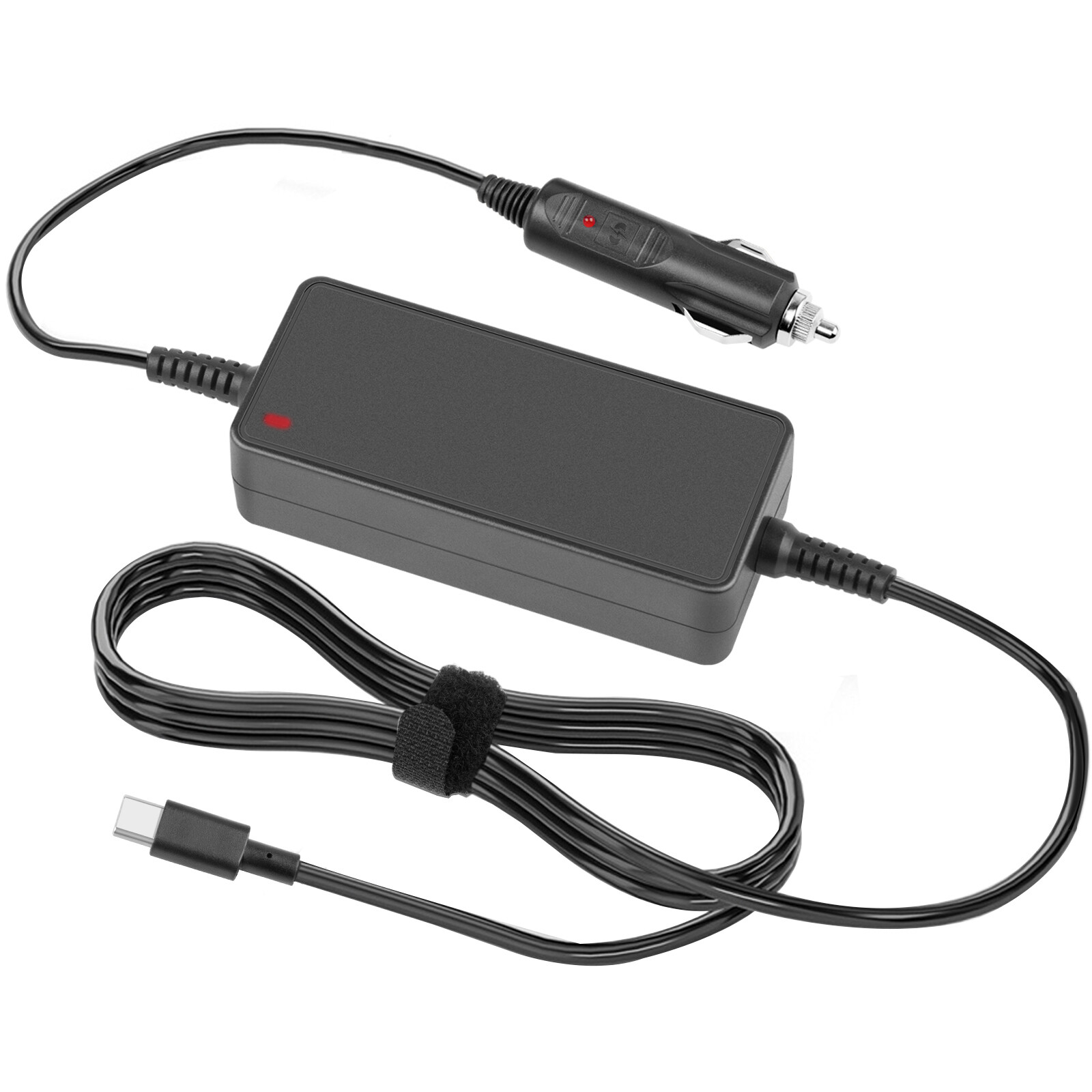 12V~24V DC Car Charger USB C 90W 65 Watt For MacBook Pro Lenovo ASUS HP Laptop