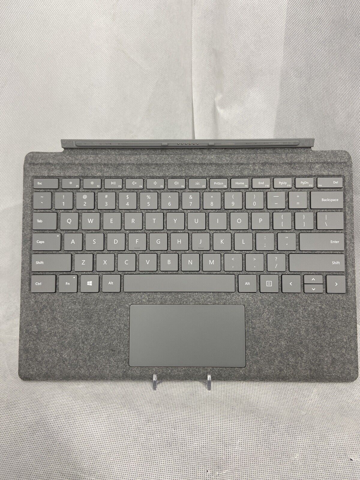 Microsoft Surface Pro 3, 4, 5, 6 Type Cover Backlit Keyboard Model 1725 - Gray