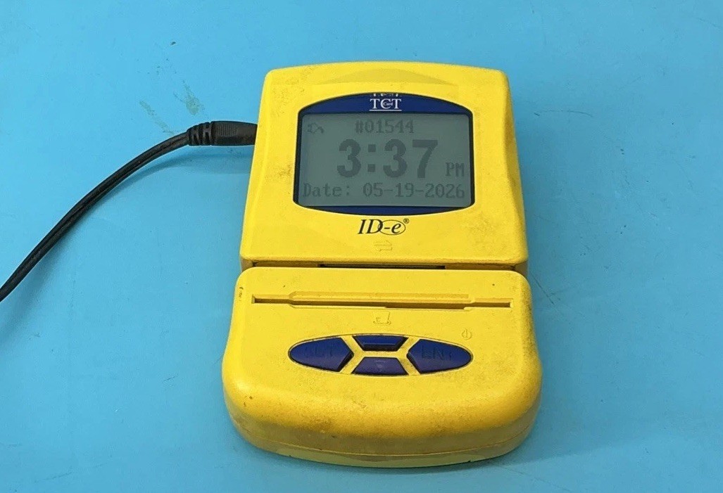 TCT TriCom Card Technologies Portable Card Scanner Reader