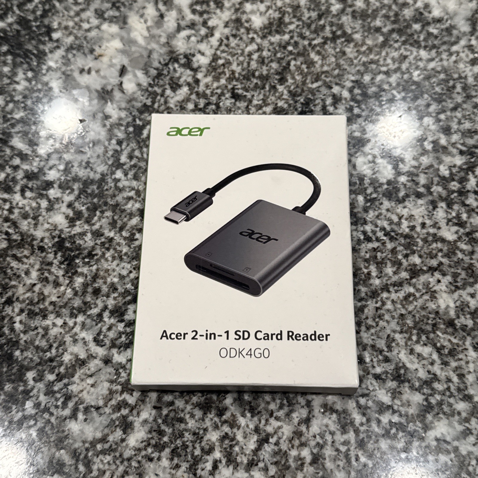 Acer 2-in-1 SD Card Reader ODK4G0 Brand New Factory Sealed