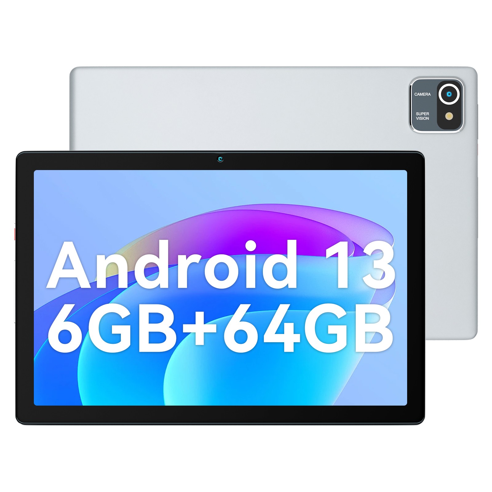 2025 New 10.1 inch Android 14 Tablets HD Touchscreen Octa-Core 64GB Dual Camera
