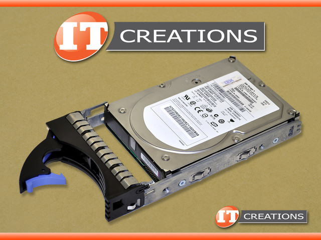 IBM 300GB 10K RPM 3.5 INCH FIBER CHANNEL HARD DRIVE 22R5947