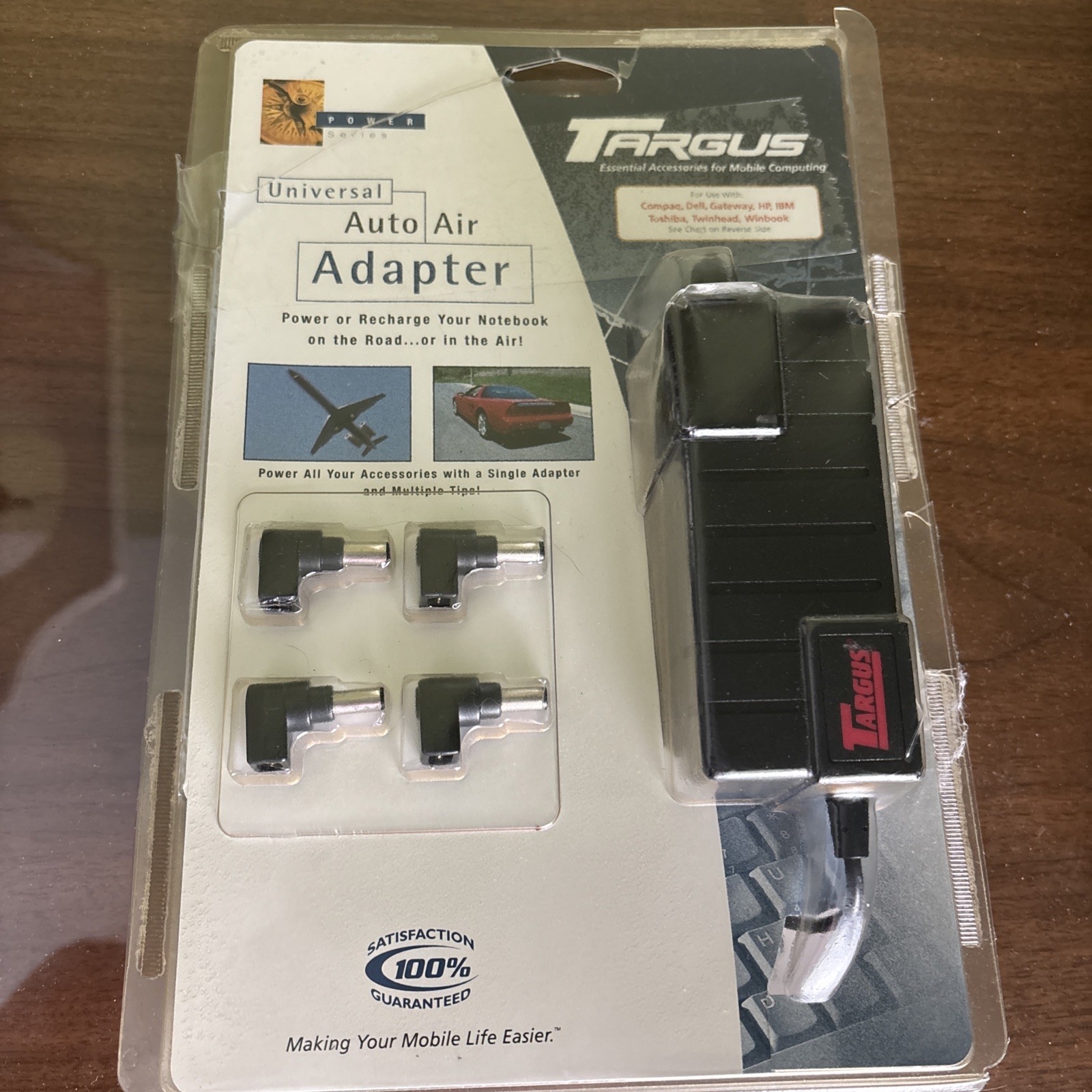 Targus PA350U Universal Auto Air Notebook Power Adapter New In Package