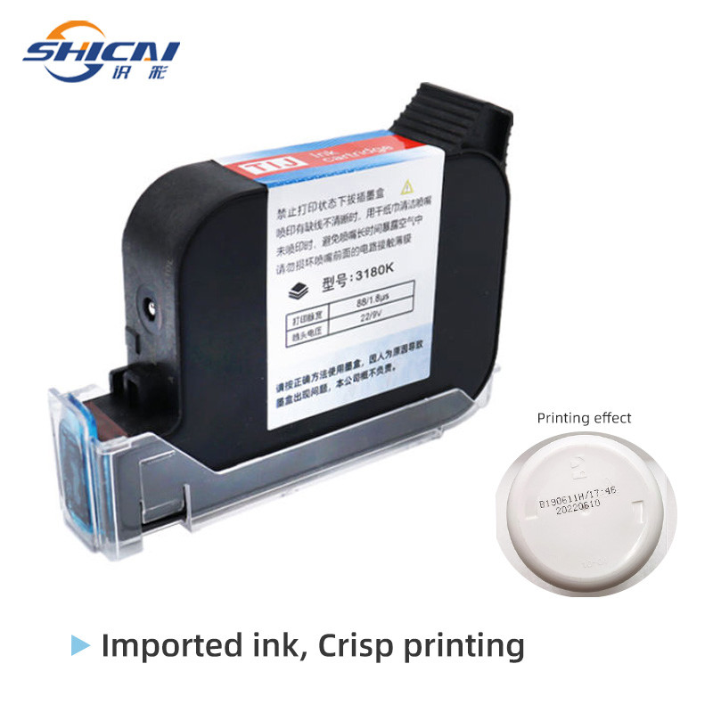 3 PCS Handheld Inkjet Printer Ink Cartridges Dry Quickly and Print Clearly