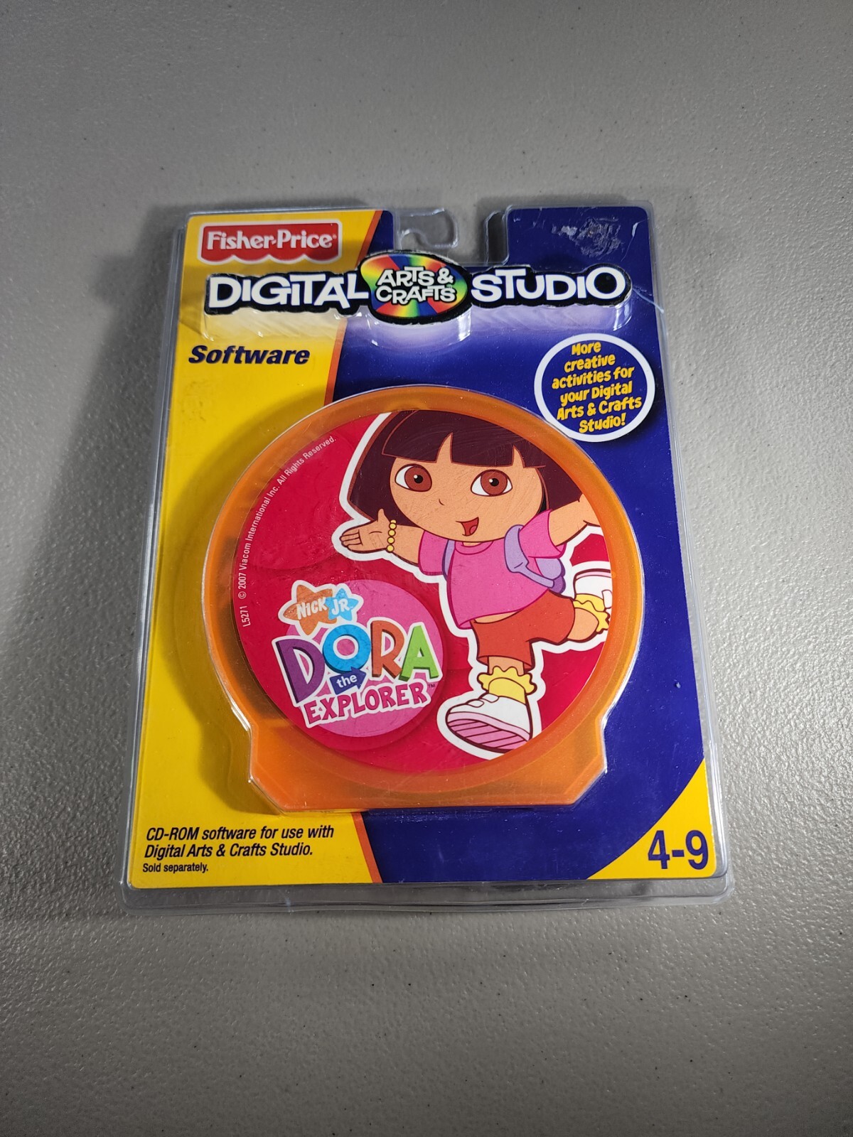 Fisher Price Digital Arts & Crafts Studio Dora The Explorer CD-ROM 2007