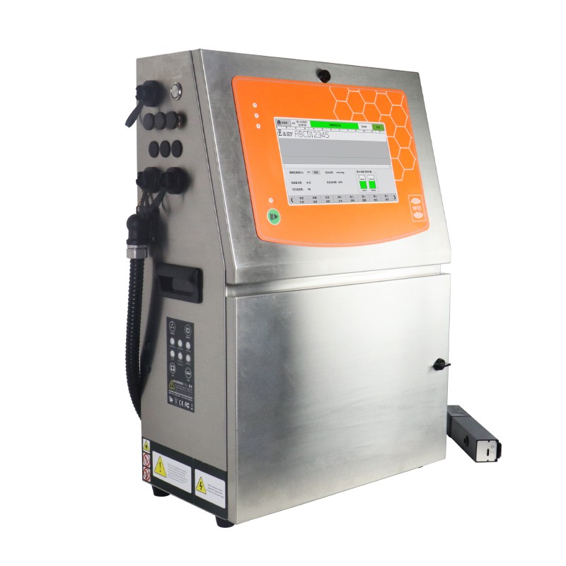 Industrial CIJ Printer Continuous Inkjet Date Code Batch Number Marking