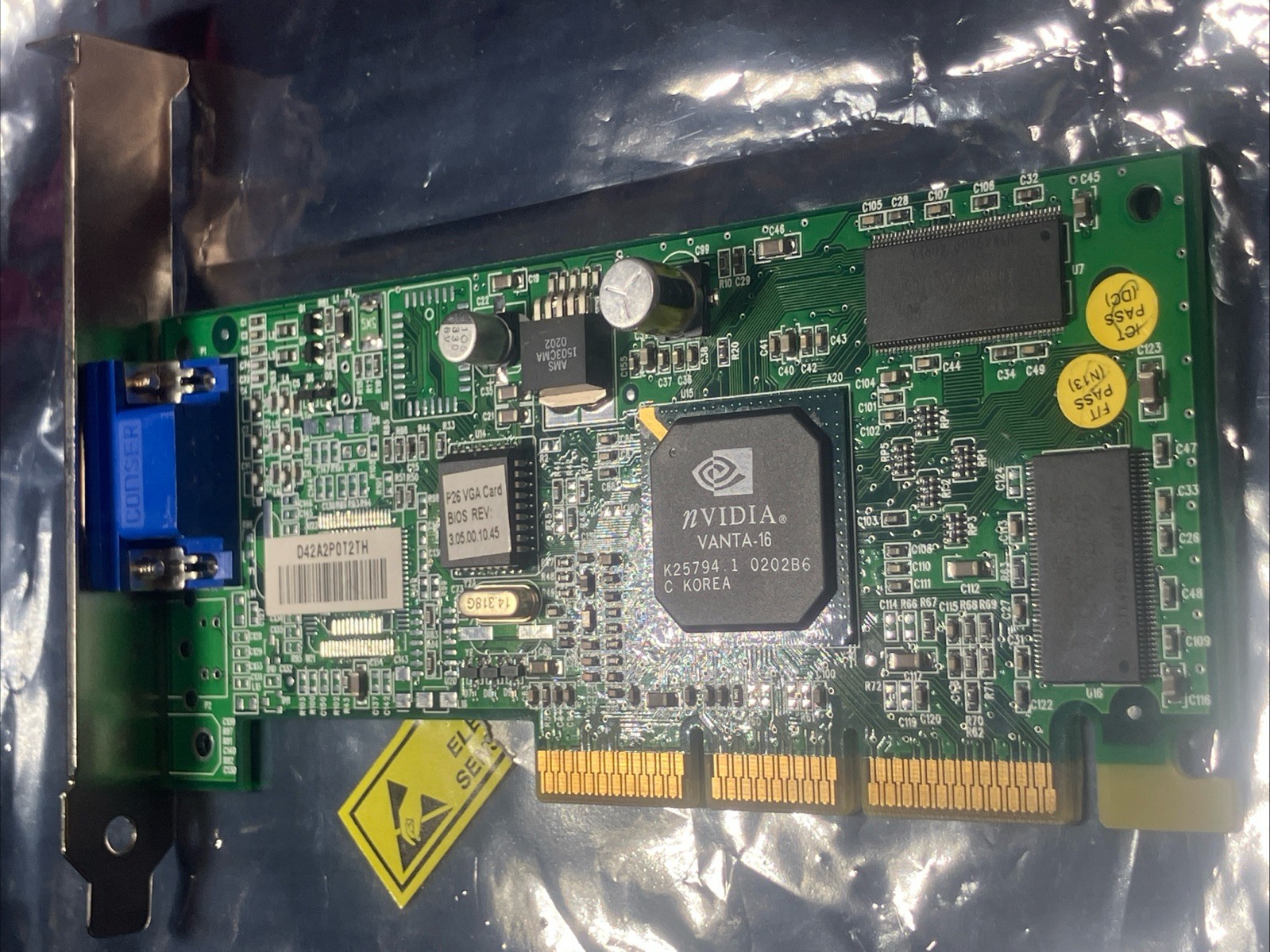 NEW Compaq NVIDIA RIVA TNT2 Vanta M64 16MB AGP Video Card OPEN BOX