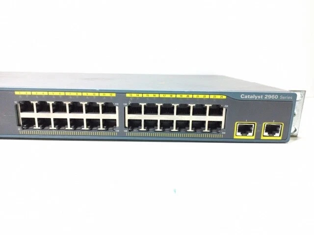 Cisco Catalyst 2960 24-Port 10/100 Managed Switch WS-C2960-24TT-L
