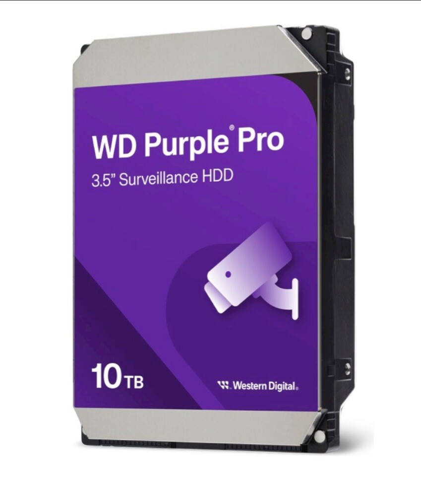 WD Purple Pro WD102PURP 10TB 7200 RPM 256MB Cache SATA 6.0Gb/s 3.5" New Sealed