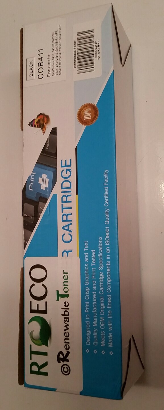 RT ECO RENEWABLE Toner cartridge,black,COB411