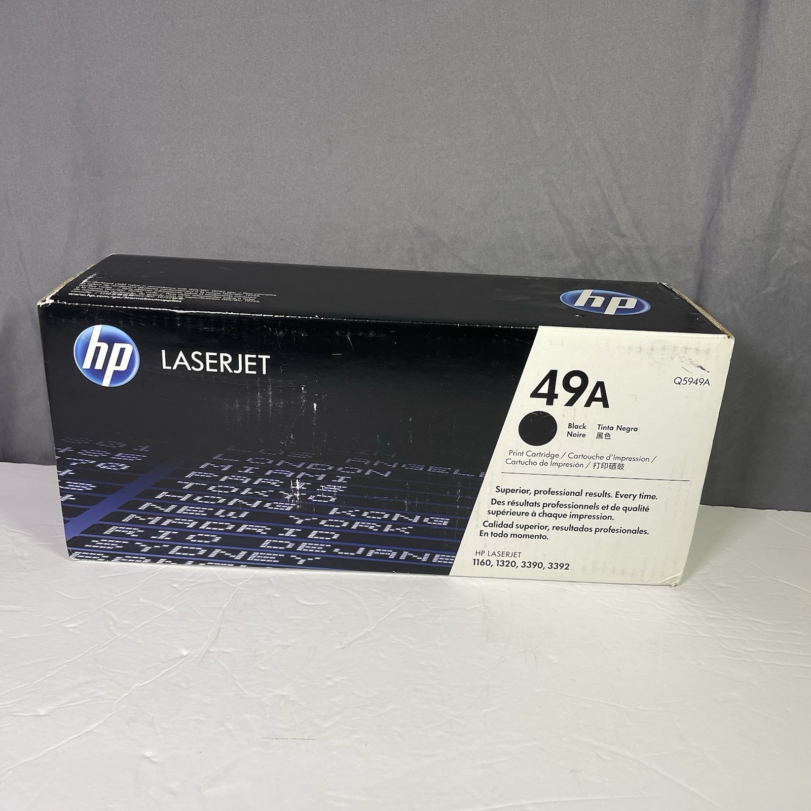 Genuine HP 49A Q5949A Black Toner Print Cartridge OEM Original 1160 1320 3390