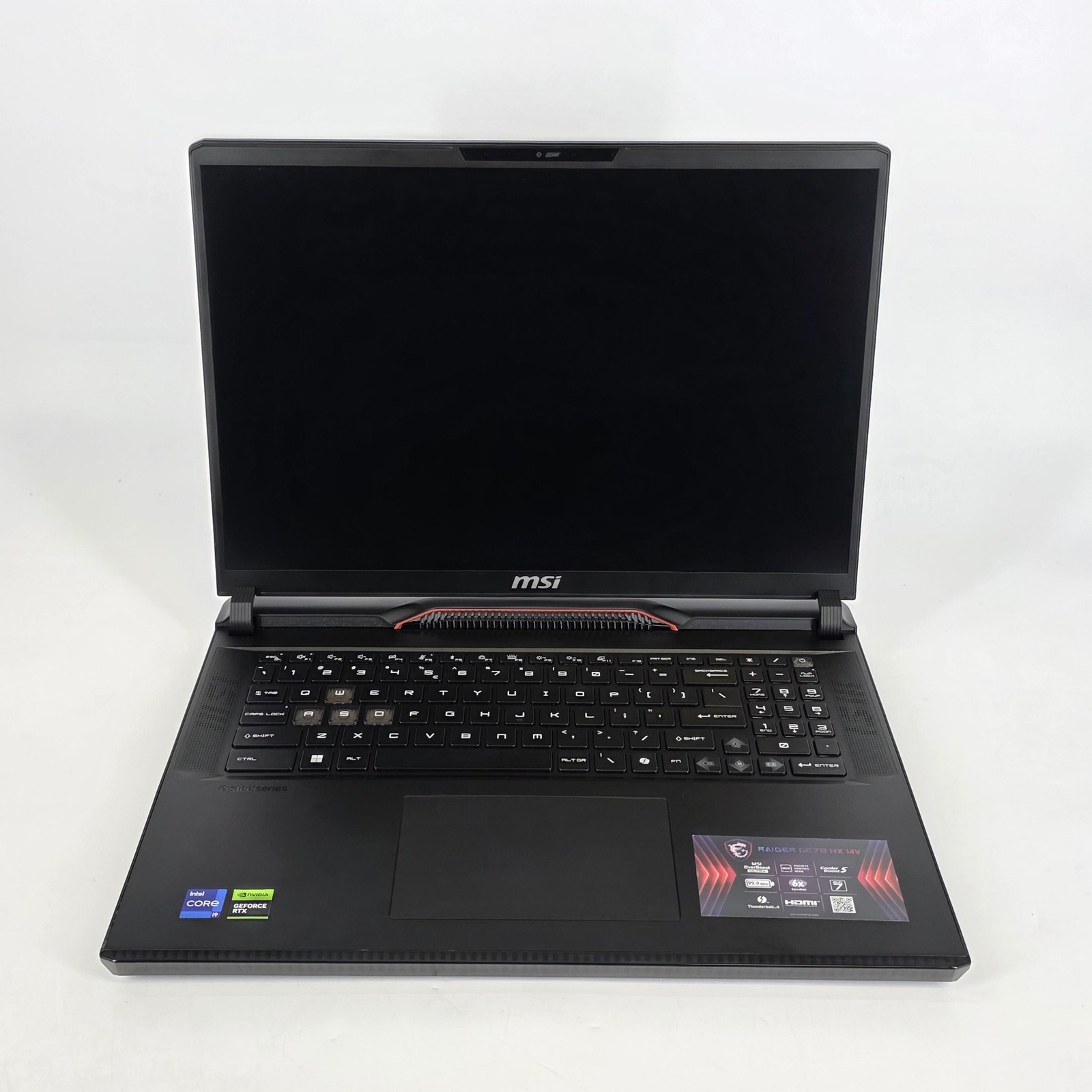 MSI Raider GE78 HX 17 240Hz QHD+ 2024 2.2 GHz i9-14900HX 32GB 1TB SSD RTX 4070