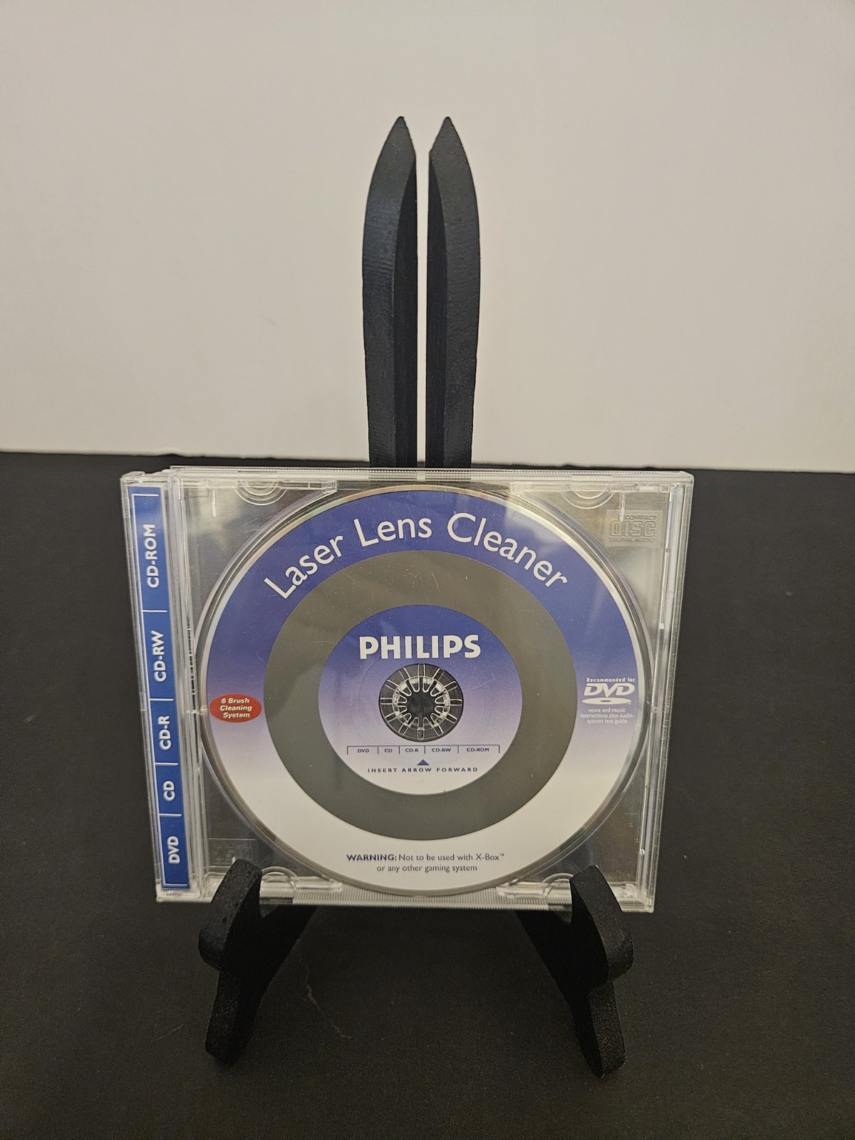 Philips Laser Lens Cleaner (Not For X-box Or Other Gaming Systems)