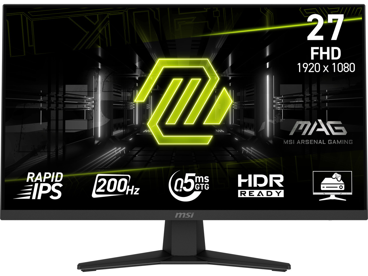 MSI 27 inch Full HD 200Hz IPS with Adaptive-Sync 0.5ms HDR Ready Ai Vision