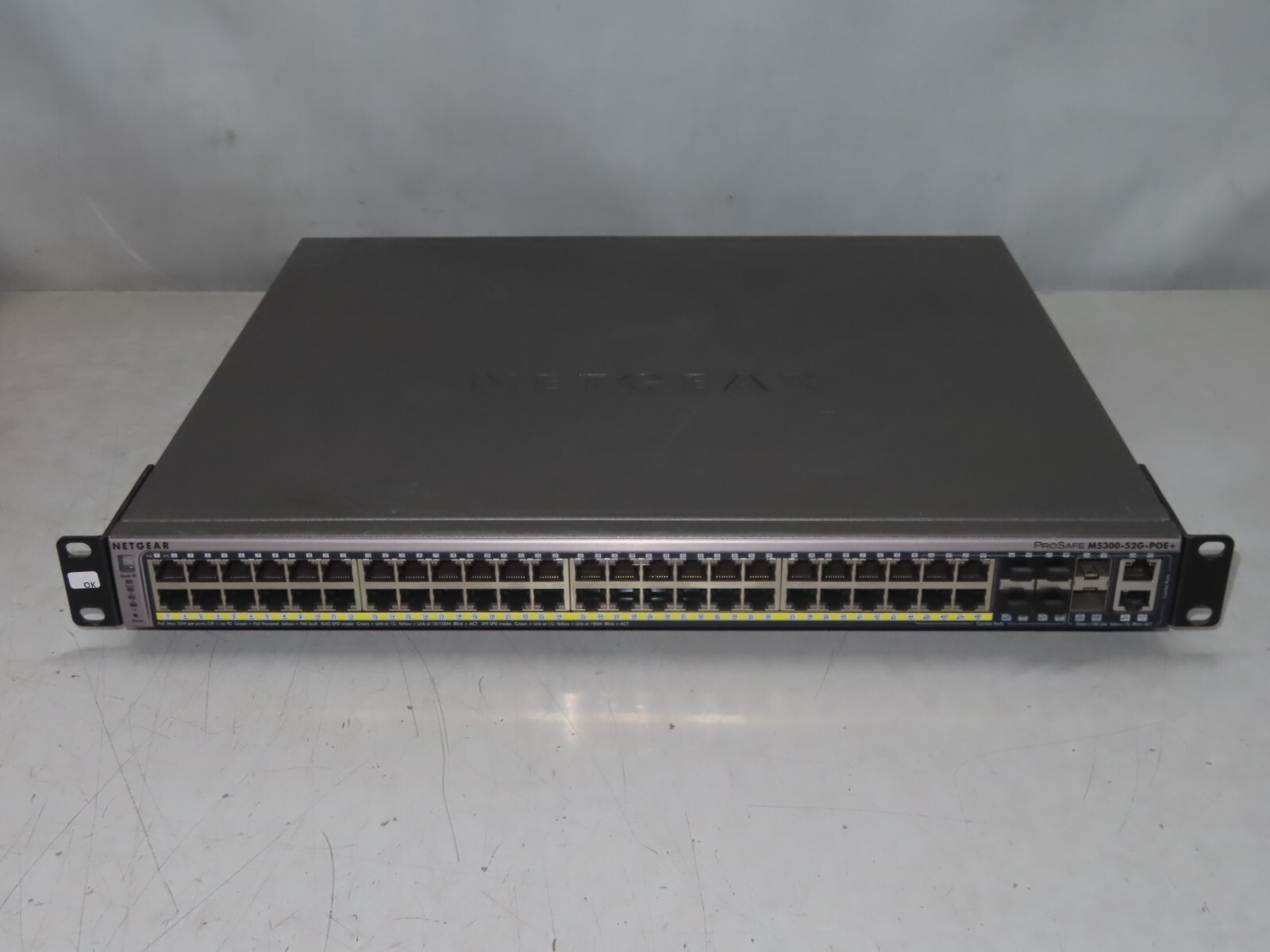 Netgear M5300-52G-POE+ 48-Port GbE PoE+ Layer 2 Managed Switch