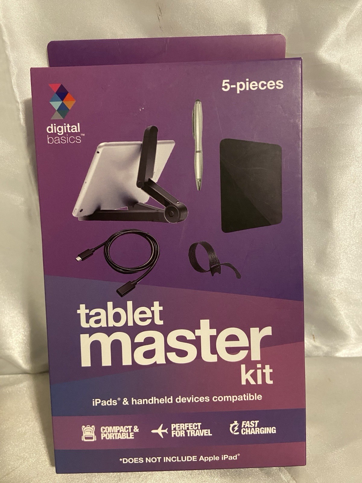 Digital Basics 5 Piece Tablet Master Kit Compatible With Handheld Devices Tablet