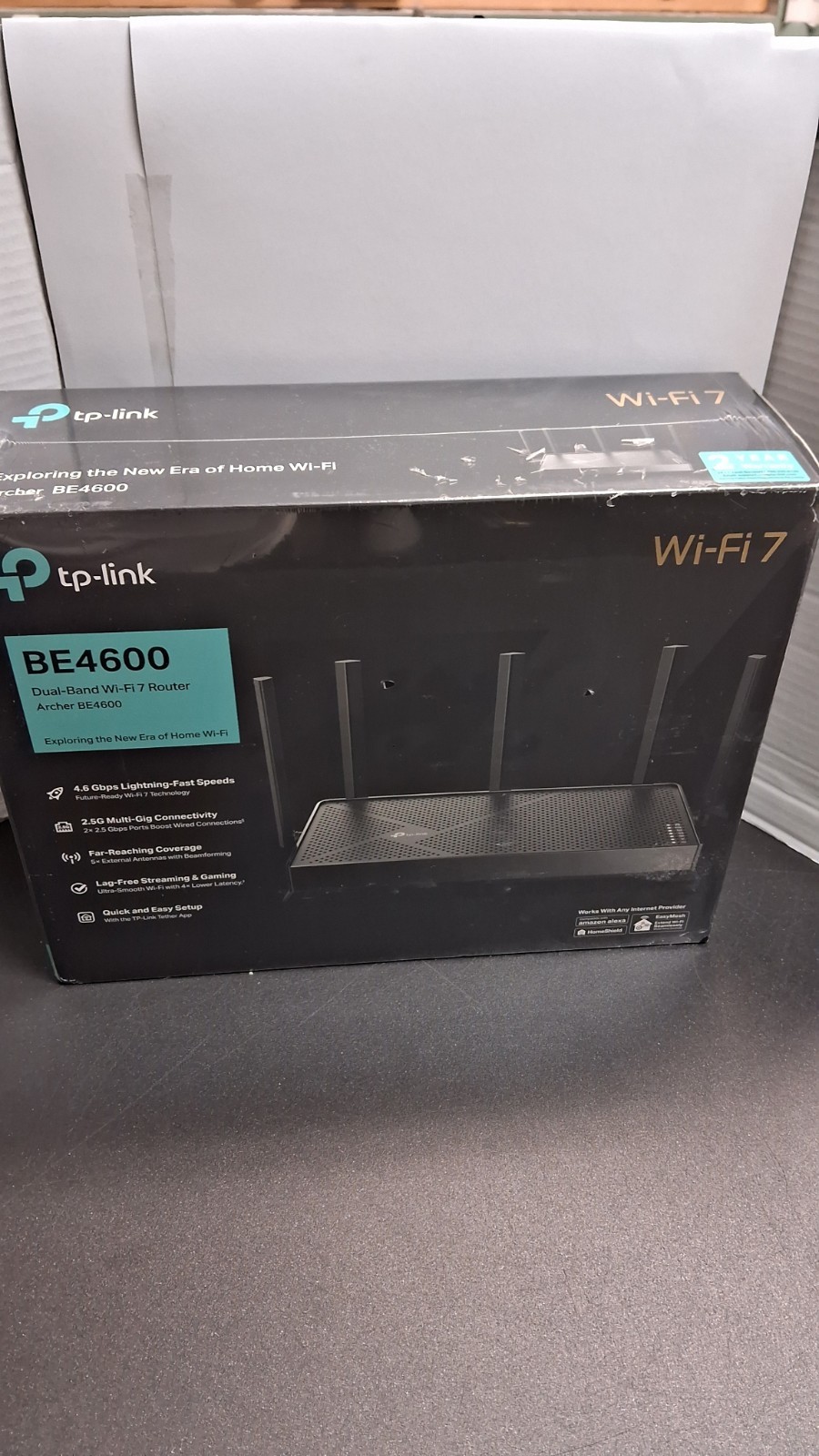 TP-Link BE4600 Archer Dual-Band Wi-Fi 7 Router New