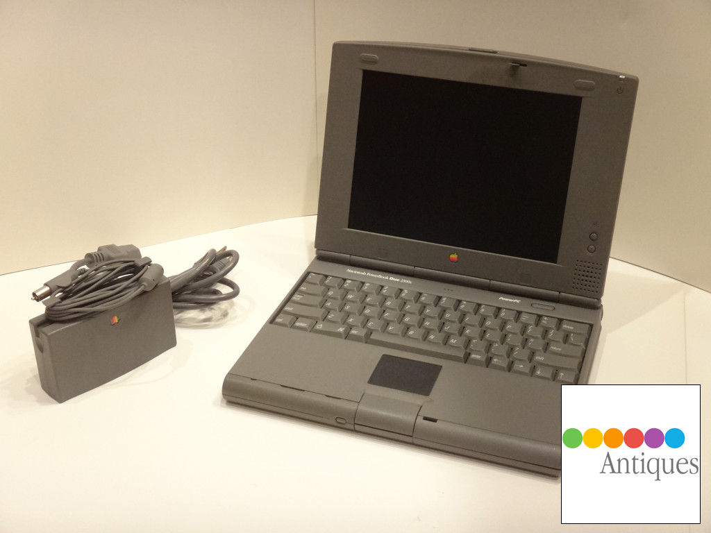 Apple Macintosh PowerBook Duo 2300c PowerPC 603e 100Mhz 36MB RAM 1GB HD OS 8.6