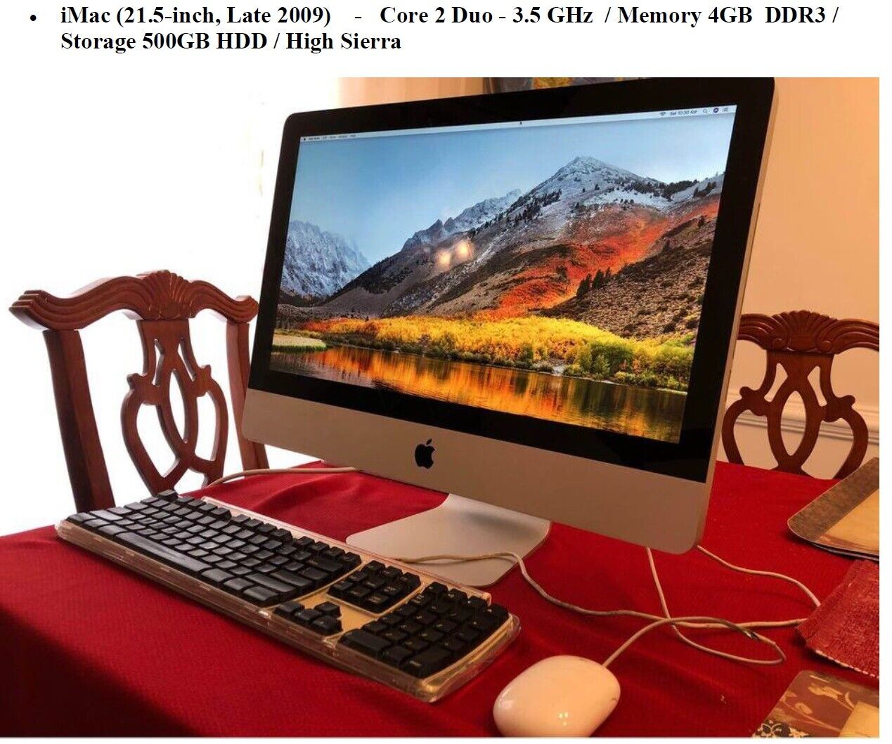 Apple iMac - All in One Desktop (up to Mid-2014 ) Intel Core