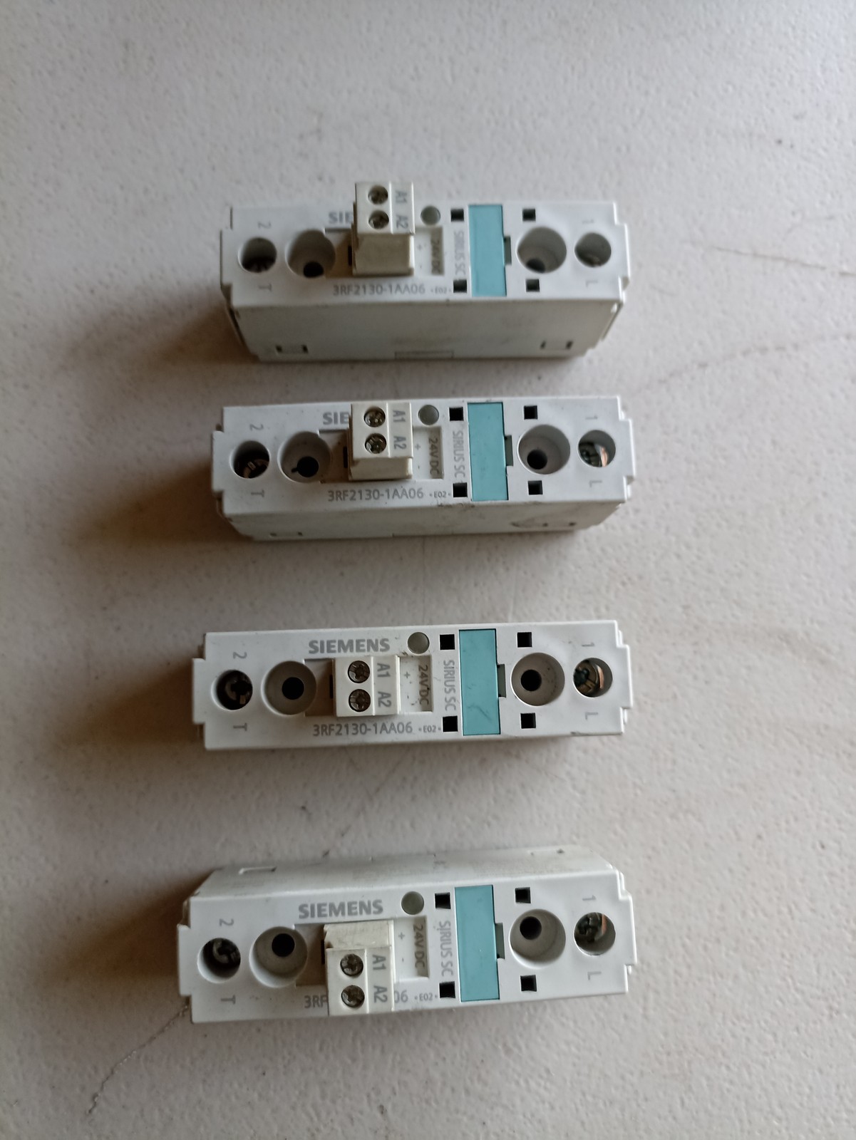 LOT OF 4) SIEMENS 3RF2130-1AA06 SIRIUS, FAST SHIPPING DHL