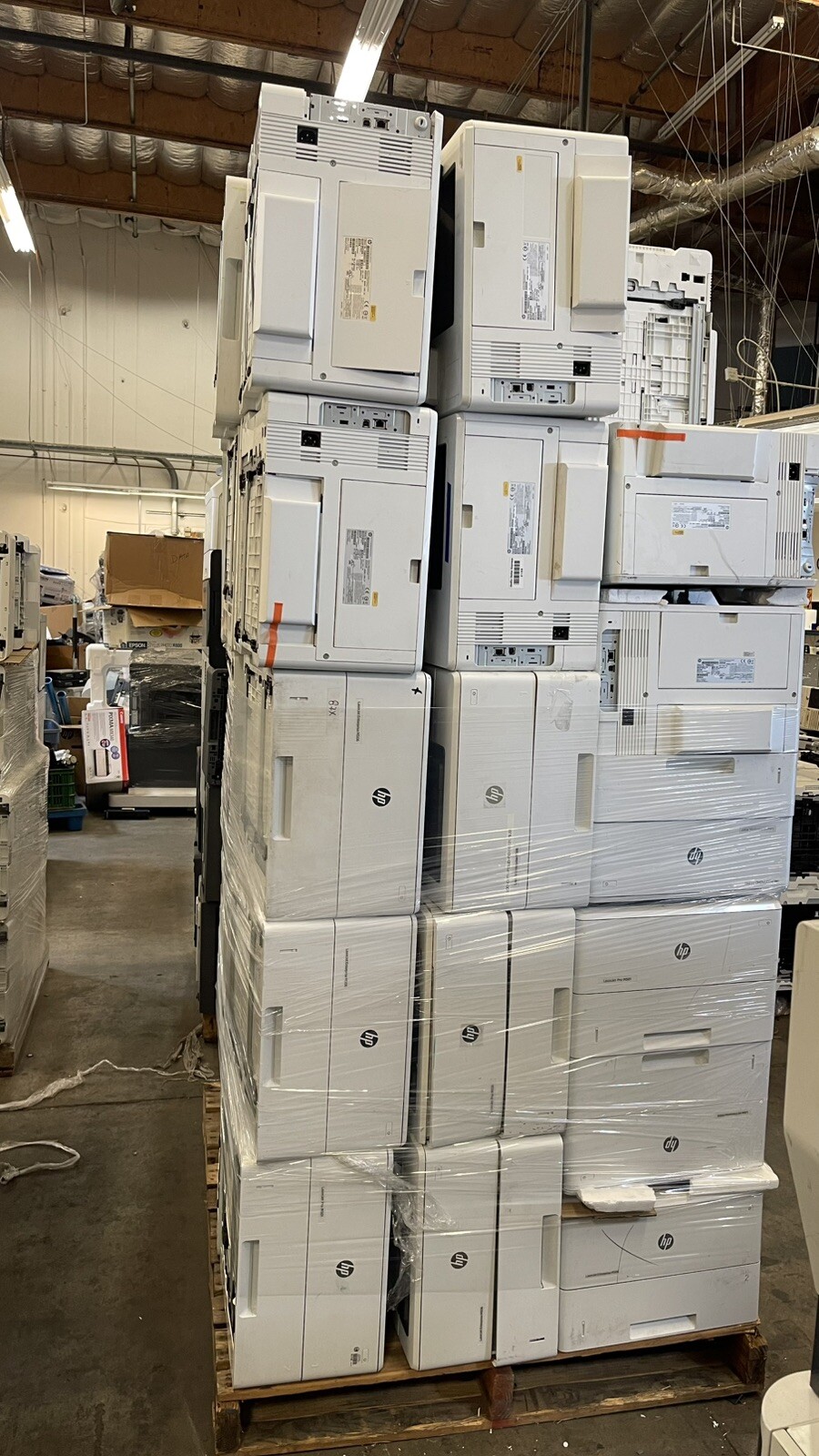 ✅WHOLE PALLET✅Lot Of 50✅HP LaserJet Enterprise M507/M506/M501 Printer✅FREE SHIP