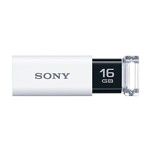 SONY USB Memory USB3.1 16GB White Capless  Design USB Flash Drive USM16GUW