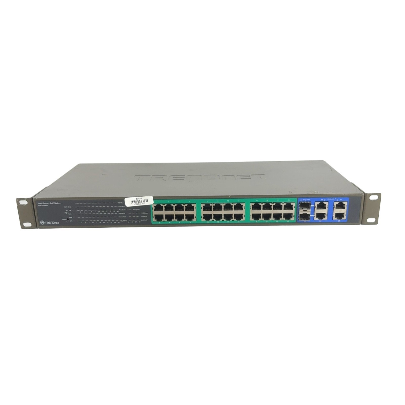 Trendnet TPE-224WS 24-Port Web Smart PoE Ethernet Network Switch